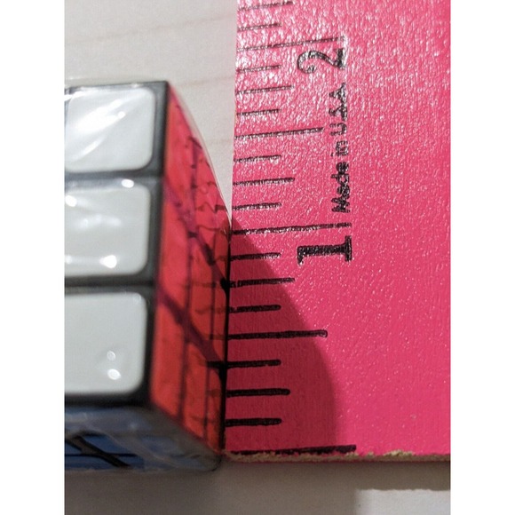 *READ 1 (ONE) Puzzle Cube 1" Mini 3x3 Working Cube Toy DETACH Keyring Keychain - Picture 2 of 2